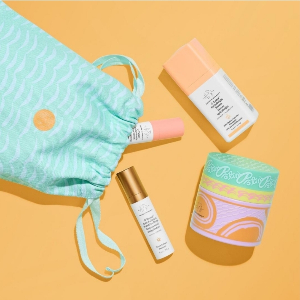 Drunk Elephant Daytime Exhibit Morning Skincare Set, New - Picture 2 of 7
